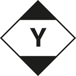 Skilt Limited Quantity. Y fareseddel - Sikkerhedsgiganten