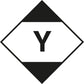 Skilt Limited Quantity. Y fareseddel - Sikkerhedsgiganten
