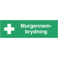 Skilt Murgennembrydning H410 - Sikkerhedsgiganten