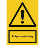 Skilt Polyesterstøbning - Sikkerhedsgiganten