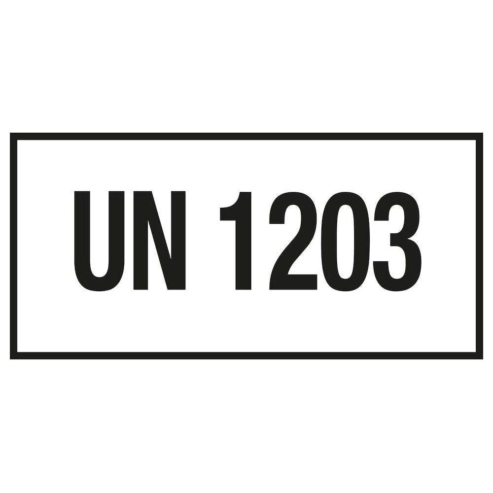 Skilt UN 1203 fareseddel - Sikkerhedsgiganten