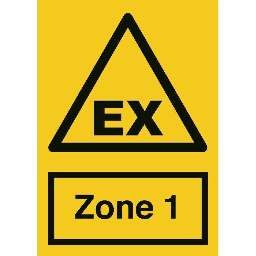 Skilt Zone 1 - Sikkerhedsgiganten