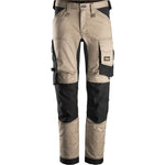 Snickers AllroundWork stretch bukser khaki/sort 6341 - Sikkerhedsgiganten