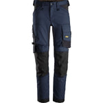 Snickers AllroundWork stretch bukser navy/sort 6341 - Sikkerhedsgiganten