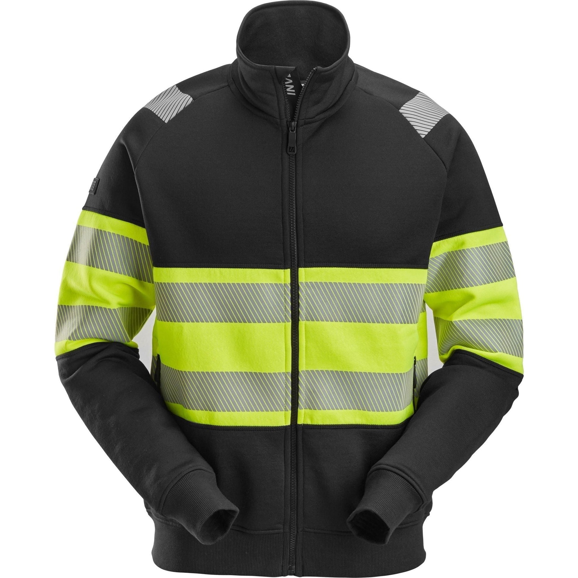 Snickers arbejdsjakke High - Vis klasse 1 2834 - Sikkerhedsgiganten