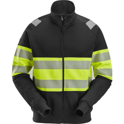 Snickers arbejdsjakke High - Vis klasse 1 2834 - Sikkerhedsgiganten