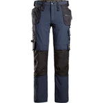 Snickers AW buks 4 - stretch med hylsterlommer navy/sort 6271 - Sikkerhedsgiganten
