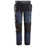 Snickers AW buks 4 - stretch med hylsterlommer navy/sort 6275 - Sikkerhedsgiganten
