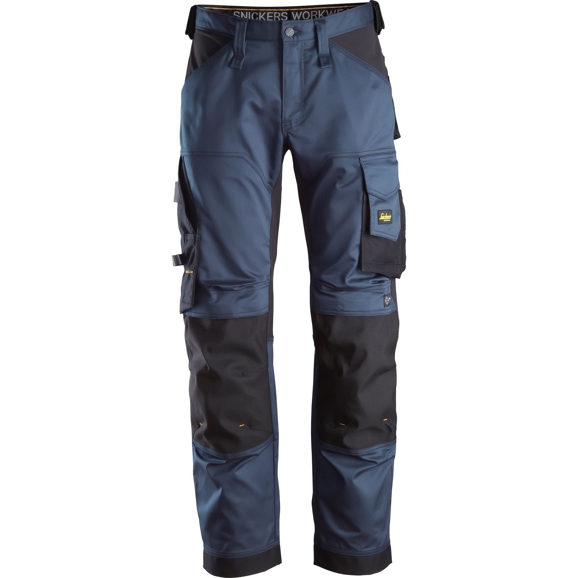 Snickers AW Bukser stretch Lose Fit navy/sort 6351 - Sikkerhedsgiganten