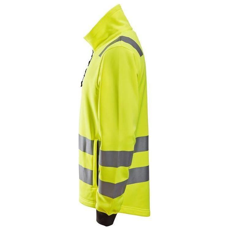 Snickers AW fleecejakke Hi - Vis klasse 2/3 8036 - Sikkerhedsgiganten