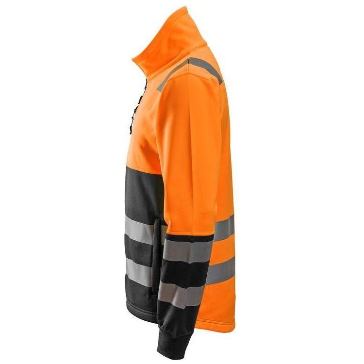 Snickers AW fleecejakke Hi - Vis klasse 2/3 8036 - Sikkerhedsgiganten