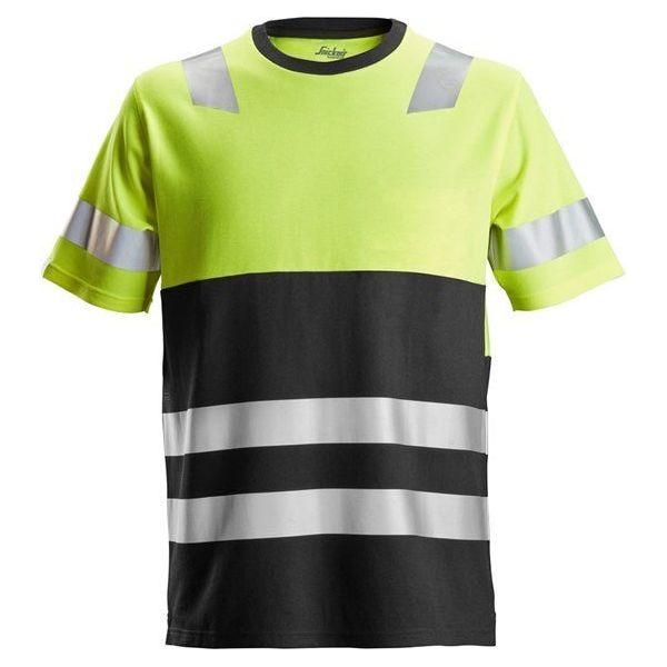 Snickers AW T - shirt High - Vis klasse 1 2534 - Sikkerhedsgiganten