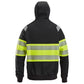Snickers Hættetrøje med lynlås Hi - Vis klasse 1 2838 - Sikkerhedsgiganten