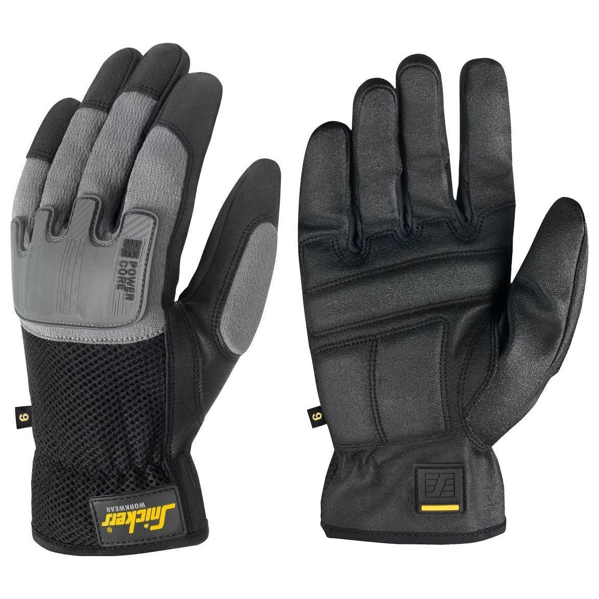 Snickers Pow Core Gloves 9585 - Sikkerhedsgiganten