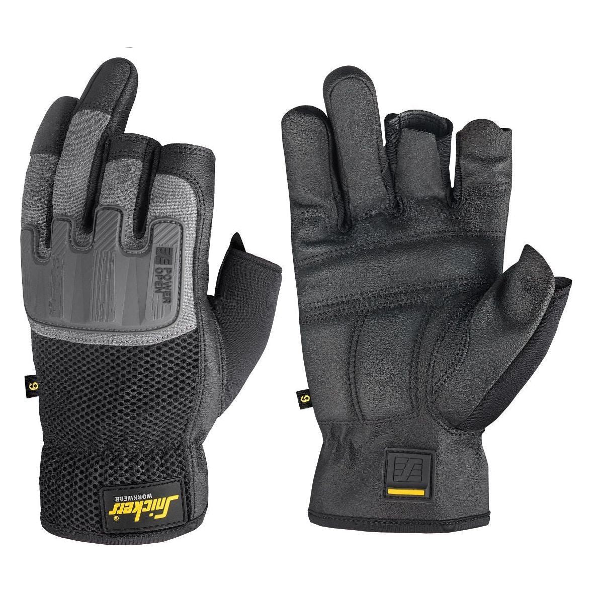 Snickers Pow Open Gloves 9586 - Sikkerhedsgiganten