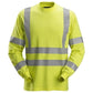 Snickers ProtecWork T - shirt l/ærme Hi - Vis klasse 3 2461 - Sikkerhedsgiganten