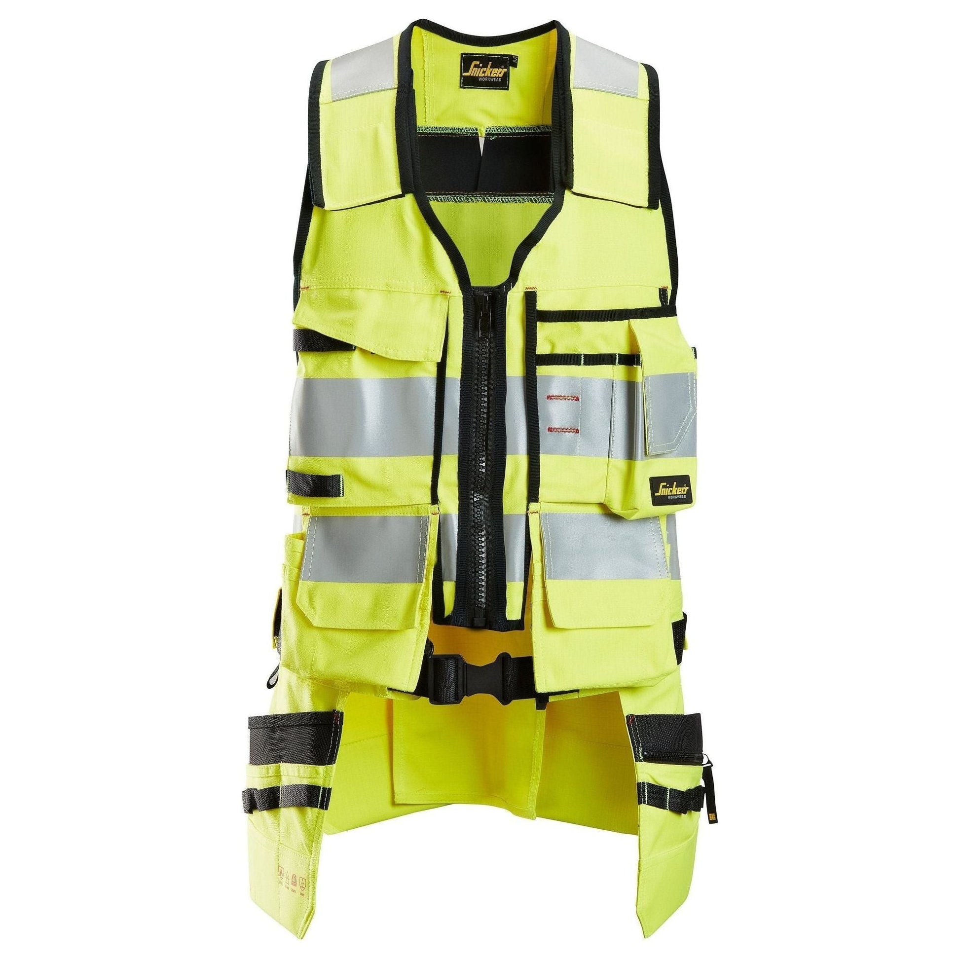 Snickers ProtecWork vest Hi - Vis klasse 1 4260 - Sikkerhedsgiganten