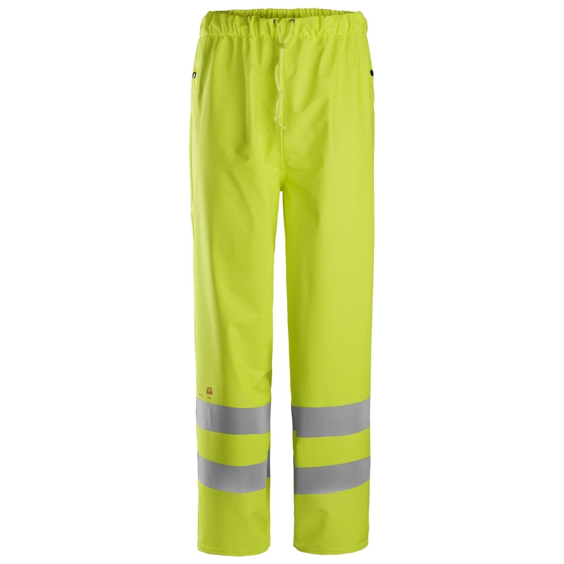 Snickers PW PU regnbuks Hi - Vis klasse 2 8267 - Sikkerhedsgiganten