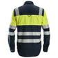 Snickers PW skjorte Hi - Vis klasse 1 8560 - Sikkerhedsgiganten