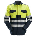 Snickers PW skjorte Hi - Vis klasse 1 8560 - Sikkerhedsgiganten