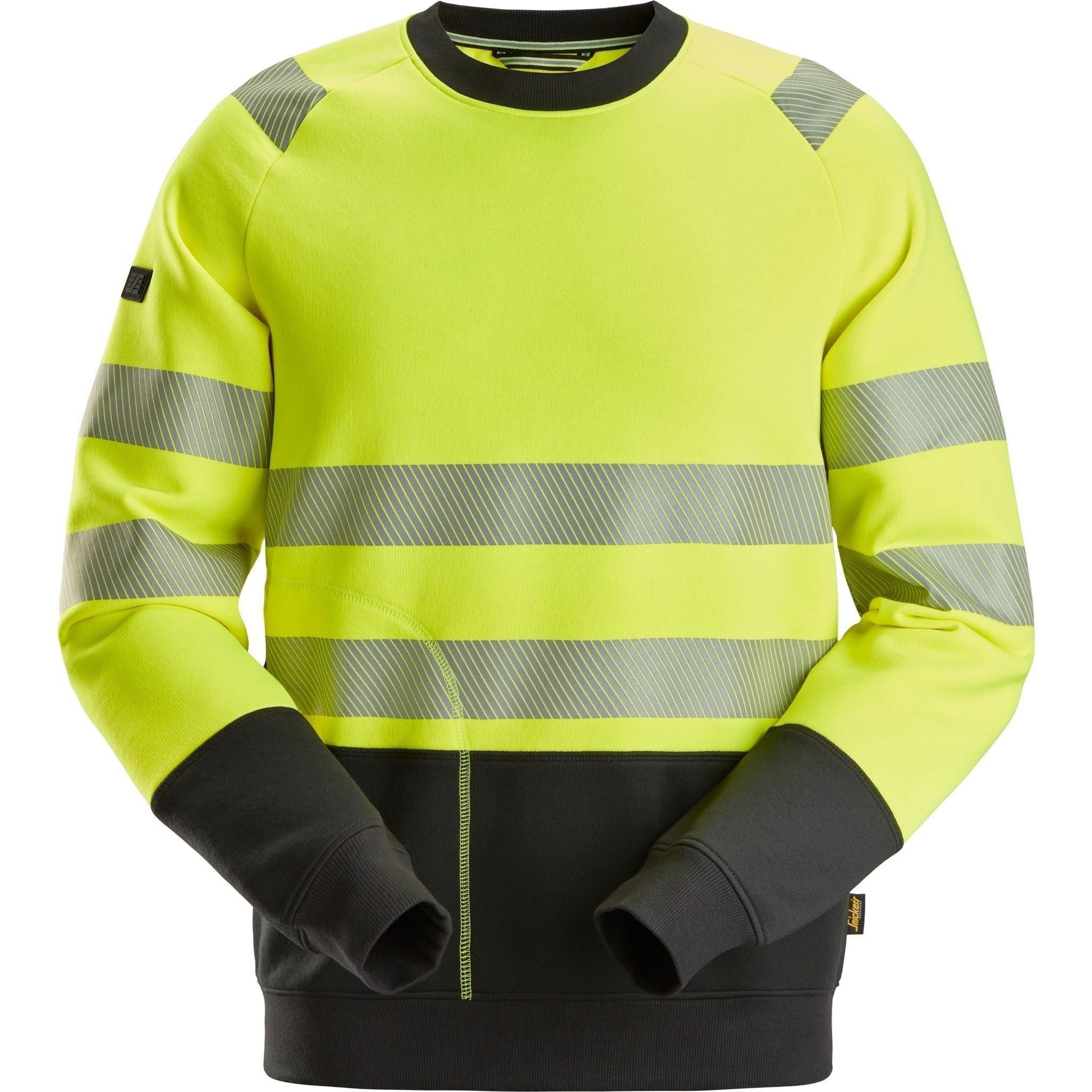 Snickers Sweatshirt High - Vis klasse 2 2831 - Sikkerhedsgiganten