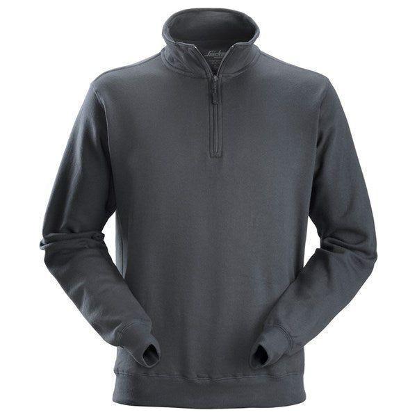 Snickers Sweatshirt m/kort lynlås 2818 - Sikkerhedsgiganten