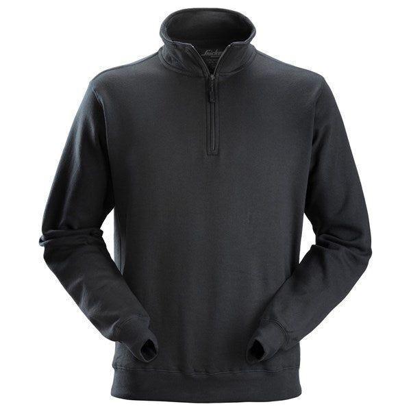Snickers Sweatshirt m/kort lynlås 2818 - Sikkerhedsgiganten