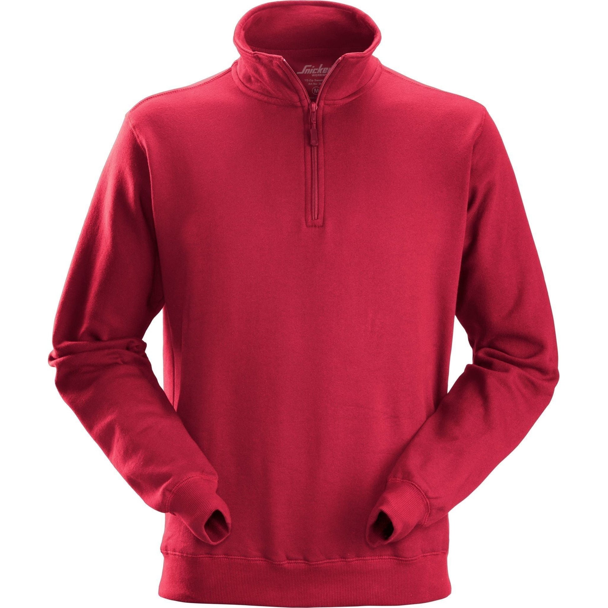 Snickers Sweatshirt m/kort lynlås 2818 - Sikkerhedsgiganten