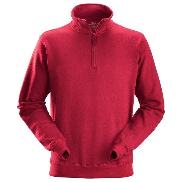Snickers Sweatshirt m/kort lynlås 2818 - Sikkerhedsgiganten