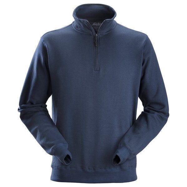 Snickers Sweatshirt m/kort lynlås 2818 - Sikkerhedsgiganten