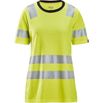 Snickers T - shirt dame Hi - Vis klasse 2 2537 - Sikkerhedsgiganten