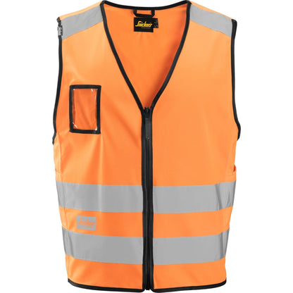 Snickers Vest High - Vis klasse 2 9153 - Sikkerhedsgiganten