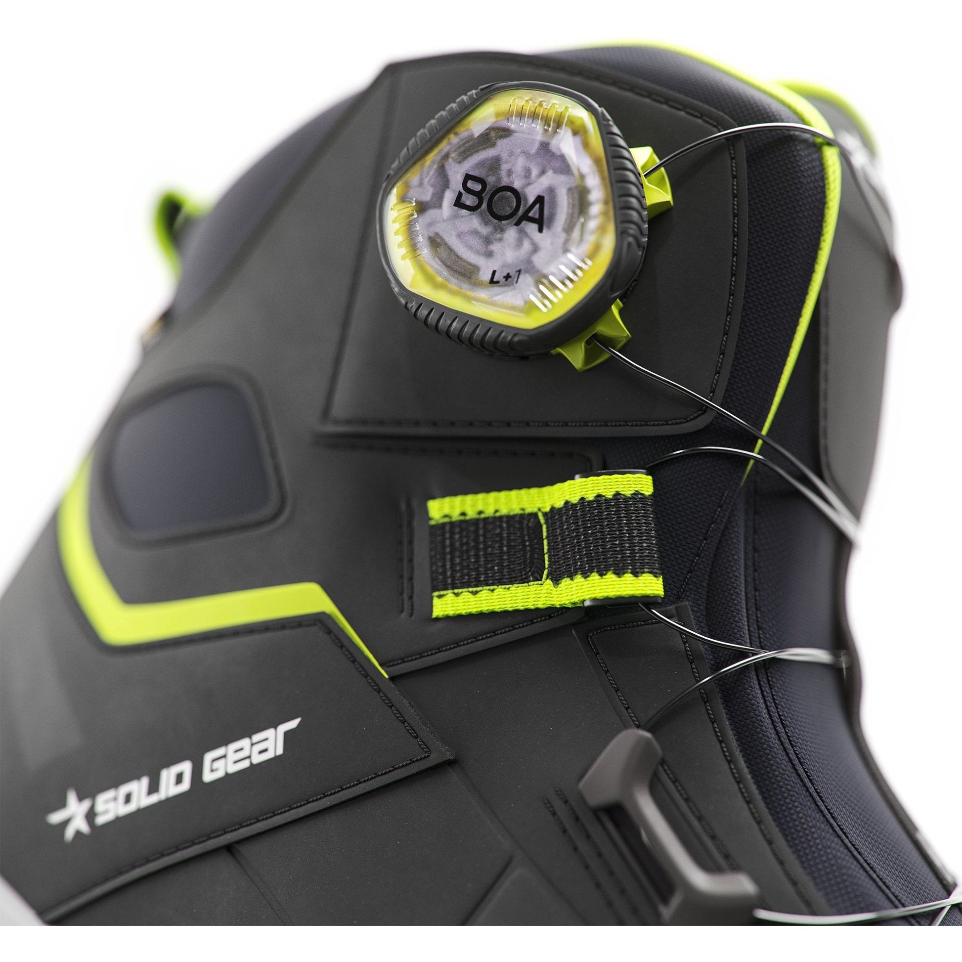 Solid Gear Sonar Mid Green S3S SG80205 - Sikkerhedsgiganten