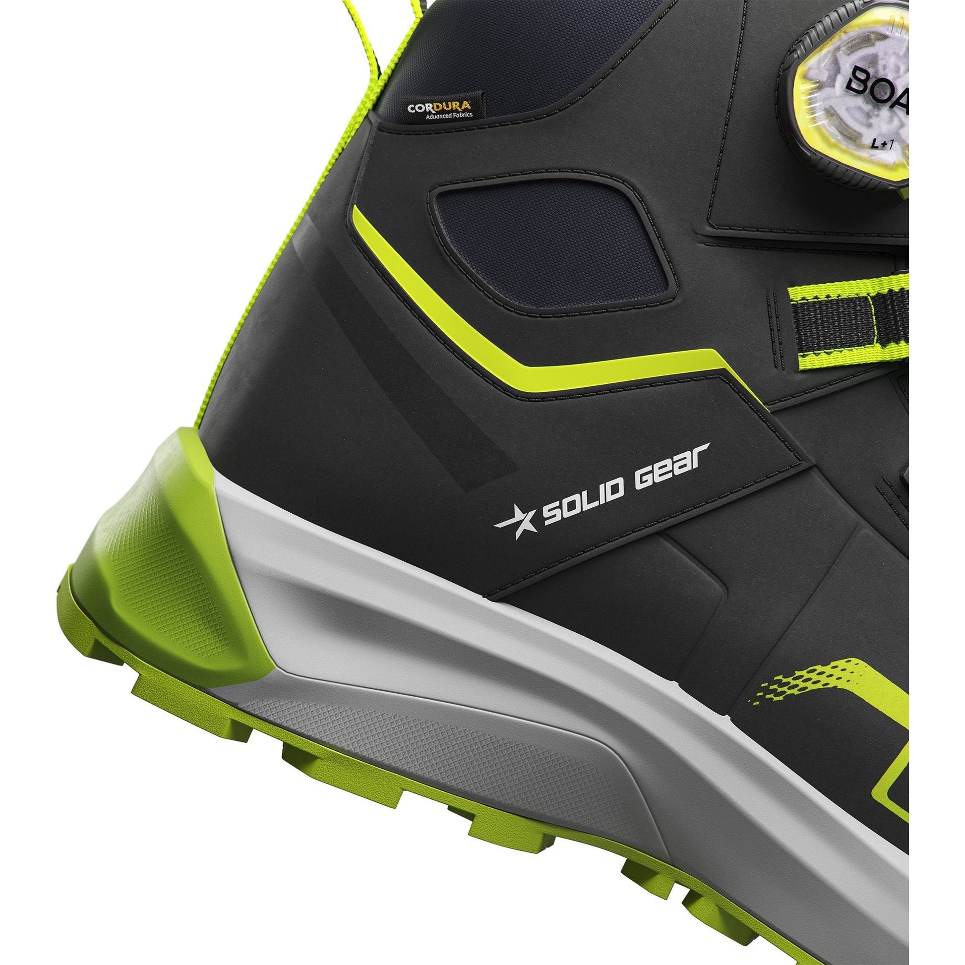 Solid Gear Sonar Mid Green S3S SG80205 - Sikkerhedsgiganten