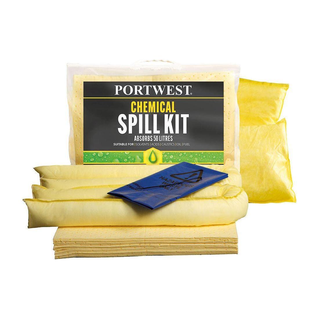 Spill Kit SM91 gul - Sikkerhedsgiganten