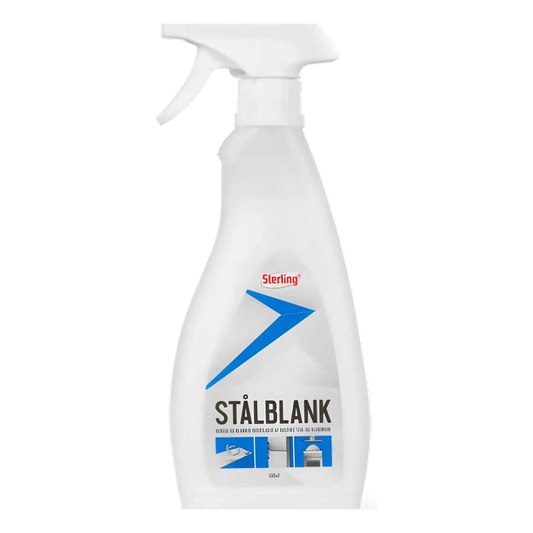 Sterling Stålblank spray, 500 ml. - Sikkerhedsgiganten