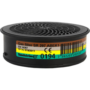 Sundstrøm SR - 297 A1B1E1K1 gasfilter - Sikkerhedsgiganten