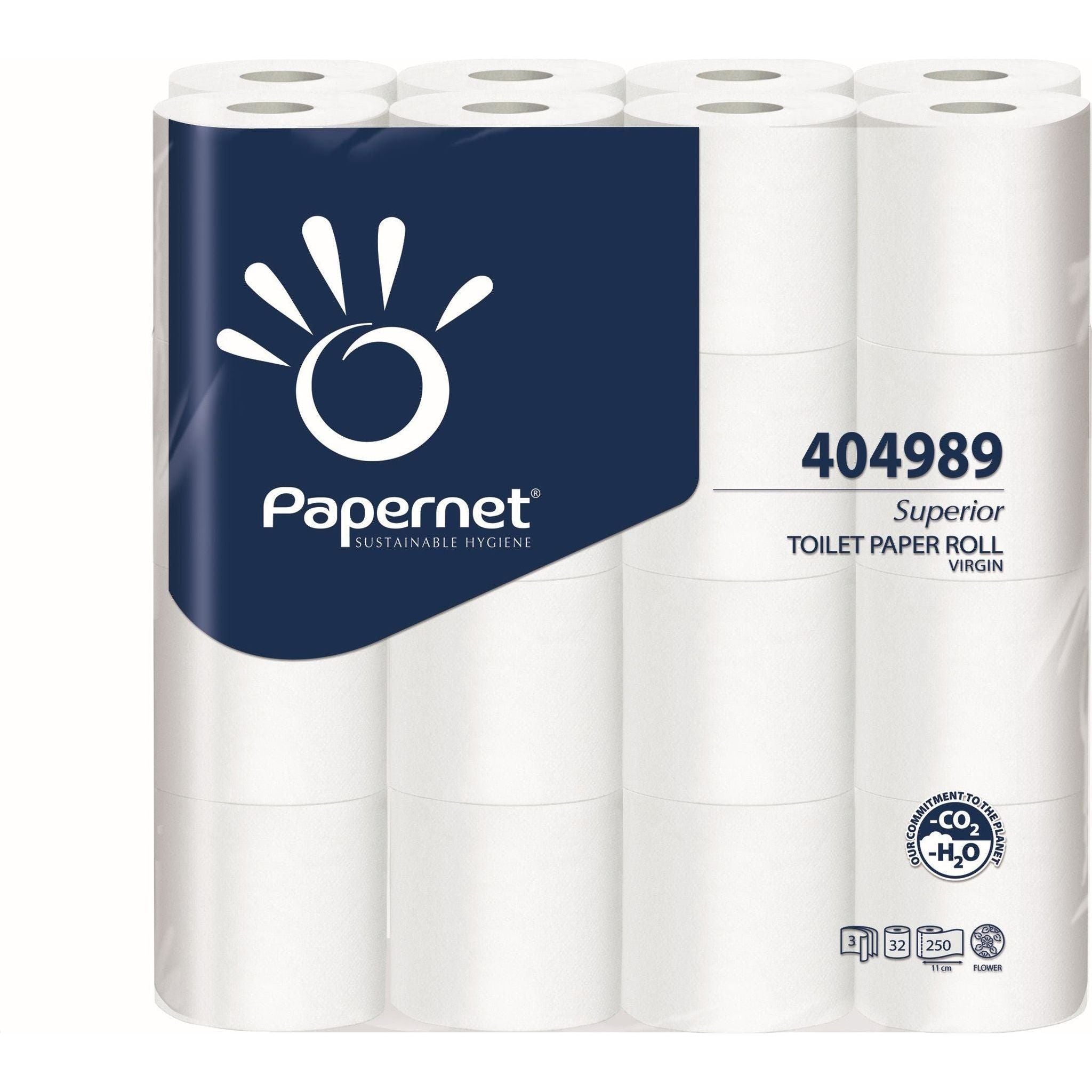 Superior toiletpapir 3 lag 32 ruller - Sikkerhedsgiganten