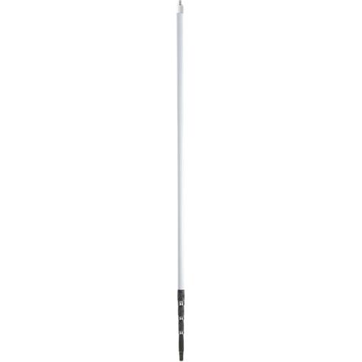 Teleskopskaft med gevind, kun til kondensskraber, Vikan, grå, PP/glasfiber, 192 - 600 cm - Sikkerhedsgiganten