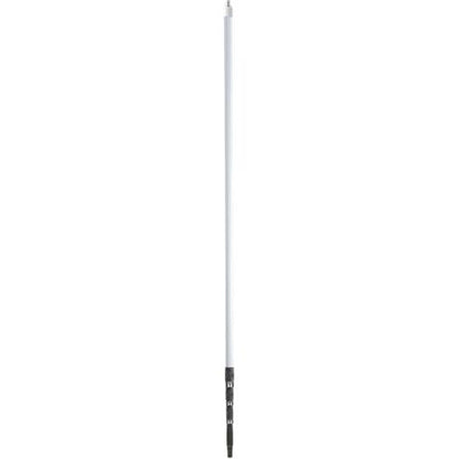 Teleskopskaft med gevind, kun til kondensskraber, Vikan, grå, PP/glasfiber, 192 - 600 cm - Sikkerhedsgiganten