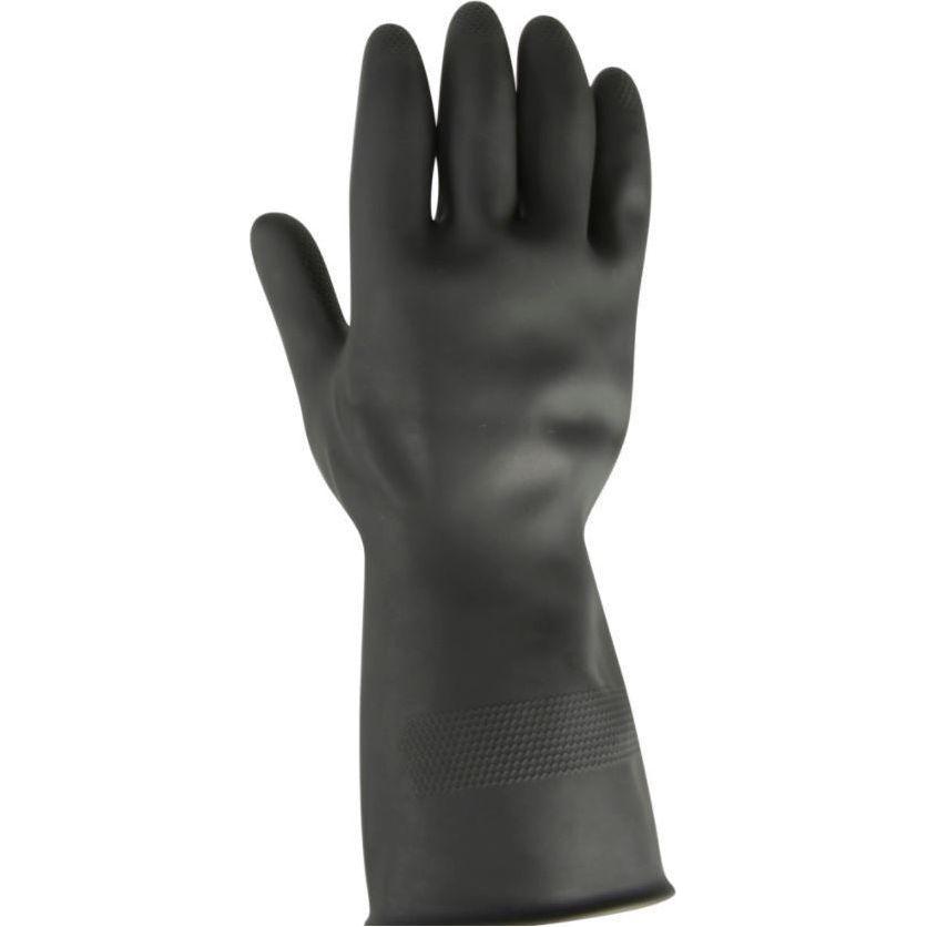 Thor Heavy Duty industrihandske sort latex - Sikkerhedsgiganten