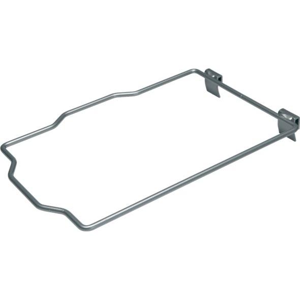 Tilbehørsholder, Vikan, 30x19,5cm, grå, metal, til 7 og 12 ltr. inventarspand - Sikkerhedsgiganten