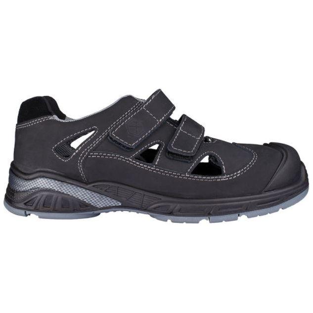 Toe Guard - Rush sikkerhedssandal, sort S1P - Outlet - Sikkerhedsgiganten