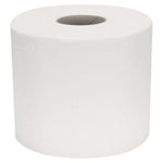 Toiletpapir, neutral, 2 - lags, 33,75m x 9,8cm, Ø10cm, hvid, 100% nyfiber 64 ruller - Sikkerhedsgiganten