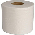 Toiletpapir, neutral, 2 - lags, 44m x 9,5cm, Ø12cm, hvid, 100% nyfiber 56 ruller - Sikkerhedsgiganten