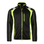 Top Swede 275 Sweatshirt Sort/Hi - Vis Gul – Funktionel og Synlig Arbejdsbeklædning - Sikkerhedsgiganten Sweatshirt