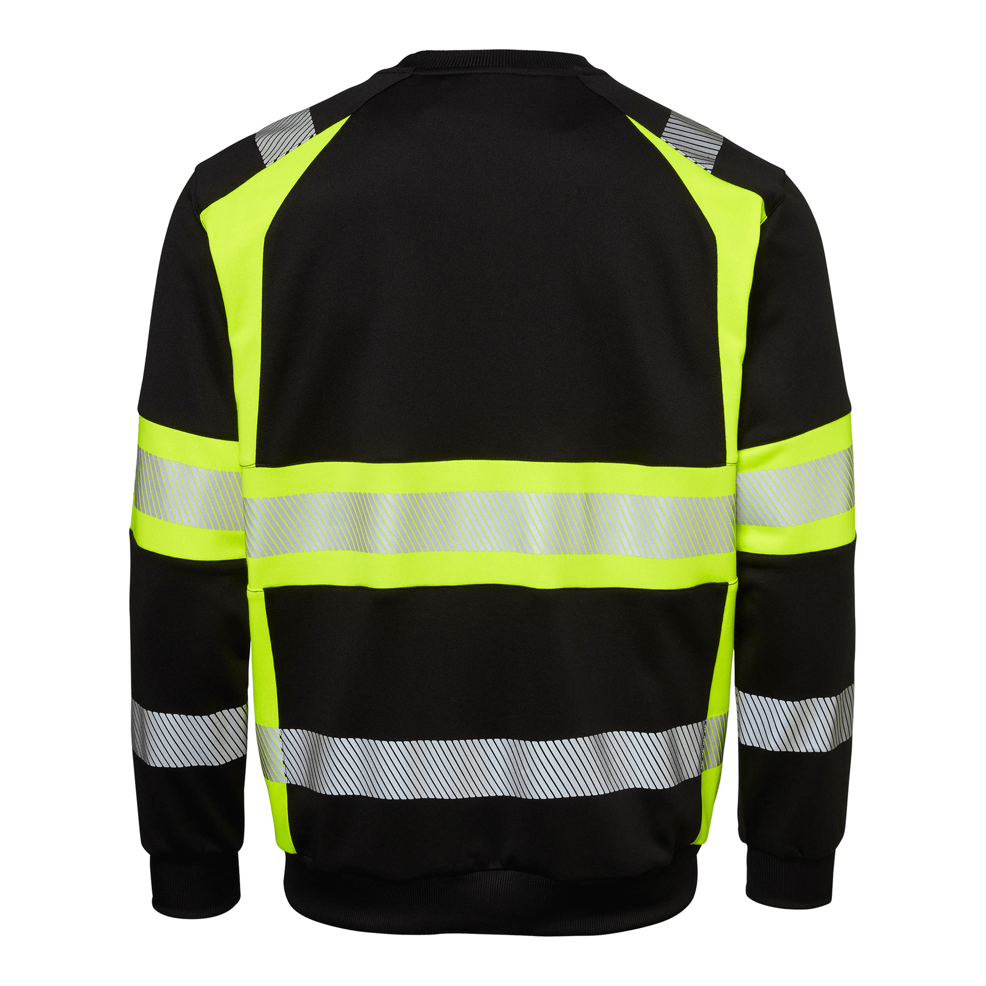Top Swede Sweatshirt Sort/Hi - His Gul 602 - Sikkerhedsgiganten Sweatshirt
