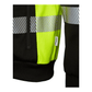 Top Swede Sweatshirt Sort/Hi - Vis Gul 603 - Sikkerhedsgiganten Sweatshirt
