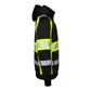 Top Swede Sweatshirt Sort/Hi - Vis Gul 603 - Sikkerhedsgiganten Sweatshirt