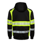 Top Swede Sweatshirt Sort/Hi - Vis Gul 603 - Sikkerhedsgiganten Sweatshirt